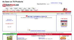 Desktop Screenshot of cyberbrands.com